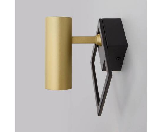 Светодиодный спот Eurosvet Turro 20091/1 LED черный/ золото, изображение 2