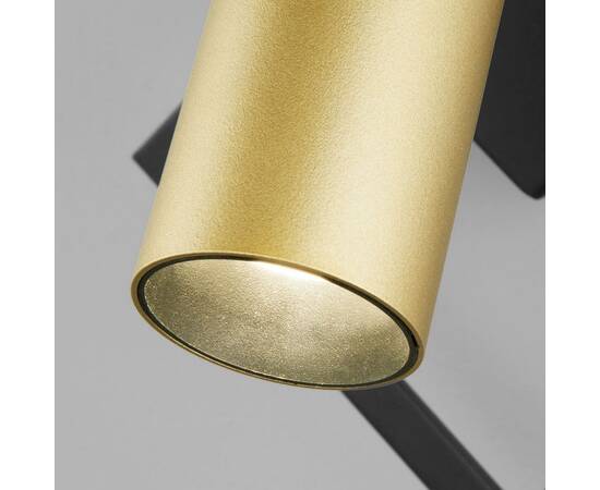 Светодиодный спот Eurosvet Turro 20091/1 LED черный/ золото, изображение 3
