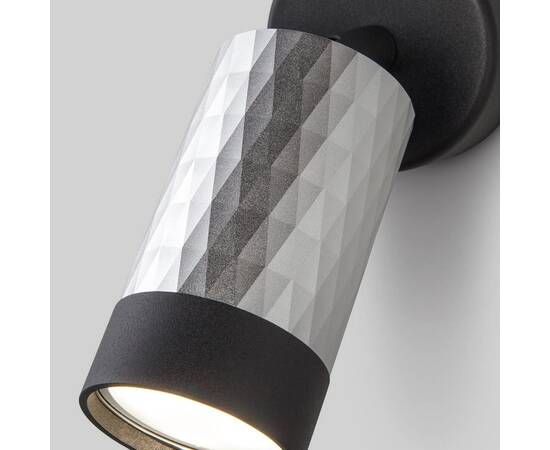 Спот Eurosvet Mizar 20088/1 черный/серебро, изображение 2