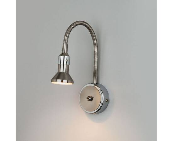 Подсветка для картин Elektrostandard Plica 1215 MR16 сатинированный никель/хром a025006, изображение 2