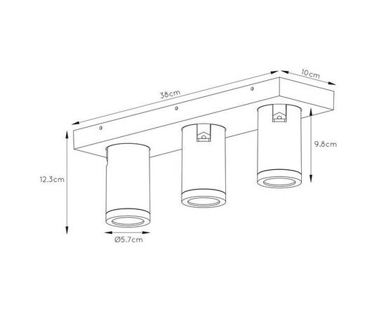 Спот Lucide Taylor 09930/15/31, изображение 2