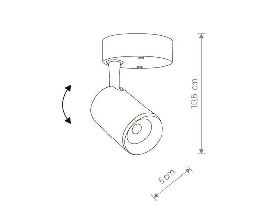Светодиодный спот Nowodvorski Iris Led 8993, изображение 3