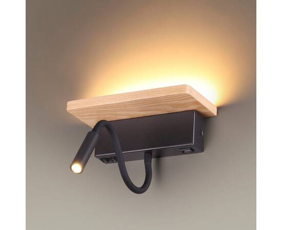 Бра Odeon Light Hightech Woody 3868/8WL, изображение 2