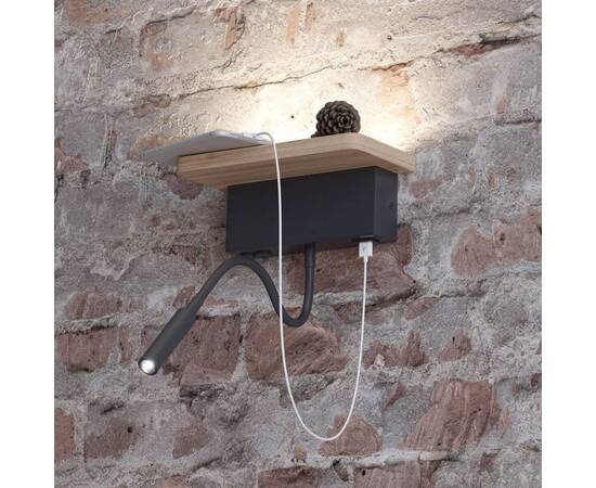 Бра Odeon Light Hightech Woody 3868/8WL, изображение 4