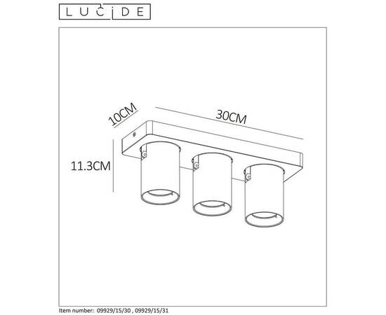 Спот Lucide Nigel 09929/15/31, изображение 5