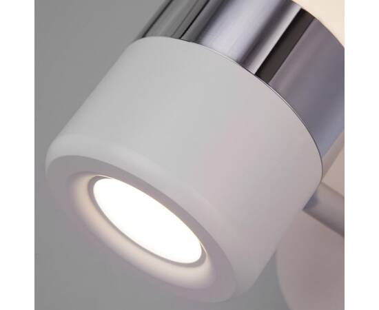 Настенный светодиодный светильник Eurosvet 20165/1 LED хром/белый, изображение 3