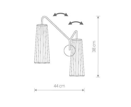 Бра Nowodvorski Dover 9260, изображение 2