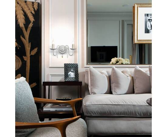 Бра Eurosvet 60018/2 белый с золотом, изображение 3