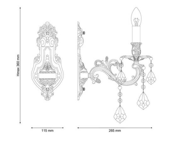 Бра Lucia Tucci Barletta W122.1 Cream White, изображение 3