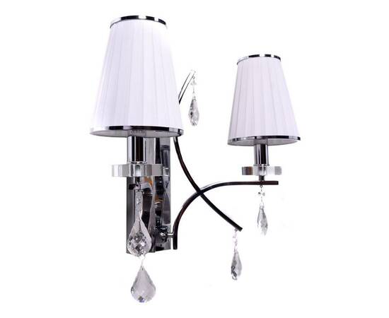 Бра Lumina Deco Glamour LDW 66247-2 WT+CHR