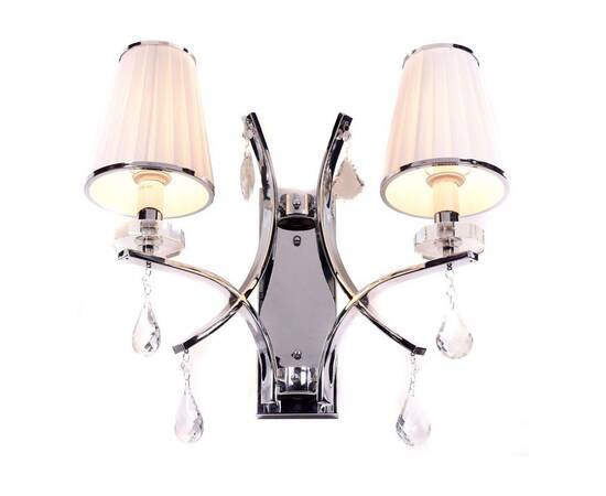 Бра Lumina Deco Glamour LDW 66247-2 WT+CHR, изображение 2