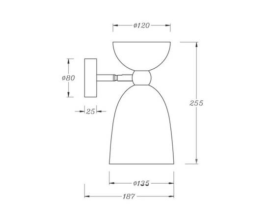 Бра Maytoni Cloches MOD113WL-01W, изображение 2