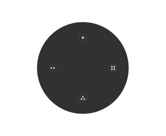 Пульт Arlight SMART-801-22-4G-4SC-SH Black (3V, Magnet, 2.4G) 046481