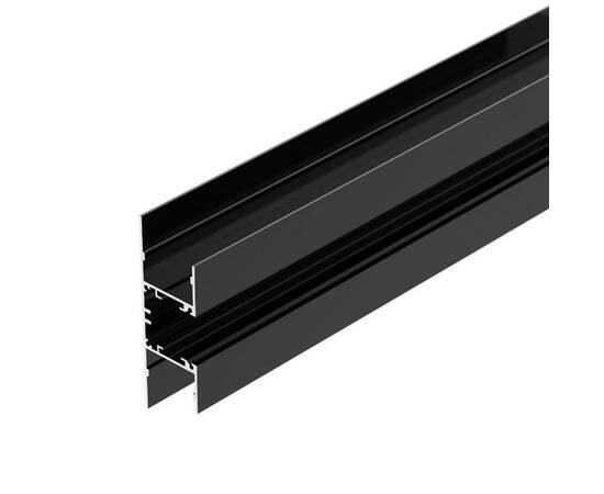 Алюминиевый профиль Arlight WALL-2575-DUAL-2000 ANOD BLACK 052332, изображение 2