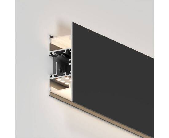 Алюминиевый профиль Arlight WALL-2575-DUAL-2000 ANOD BLACK 052332, изображение 5