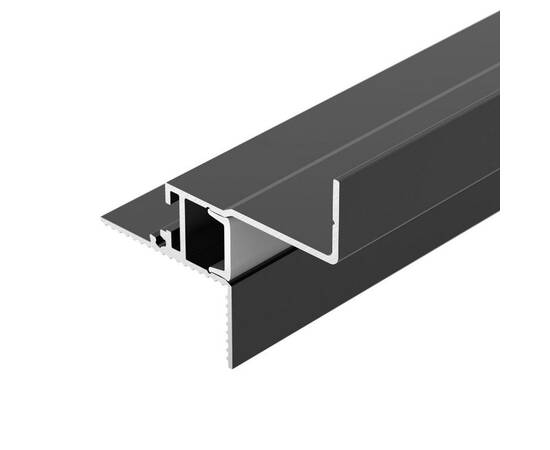Алюминиевый профиль Arlight СEIL-S12-SHADOW-20-SIDE-3000 ANOD BLACK 052226