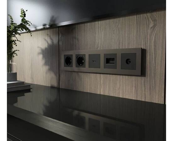 Рамка на 5 постов Werkel Slab W0052963 4690389207945 a067788, изображение 2