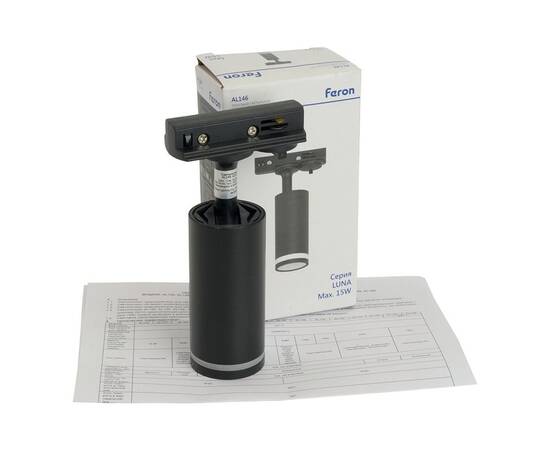 Трековый однофазный светильник Feron AL146 51325, изображение 9