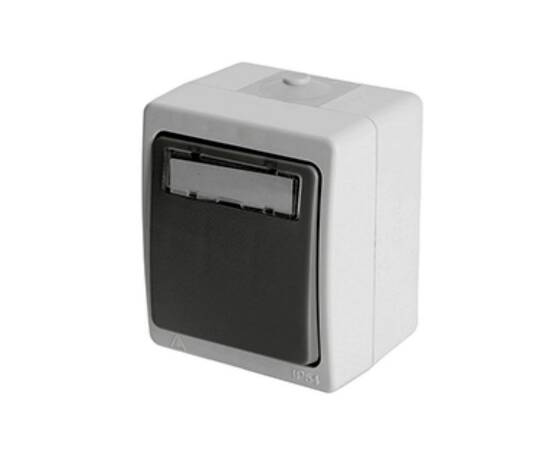 Выключатель одноклавишный Stekker Велена PSW10-114-54 49723