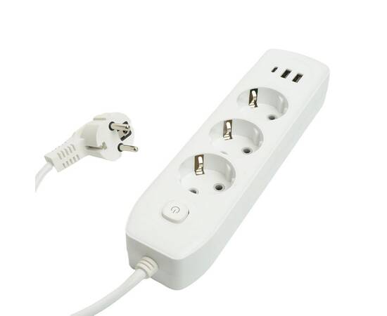 Удлинитель Stekker Home plus HM08-33-02 49970