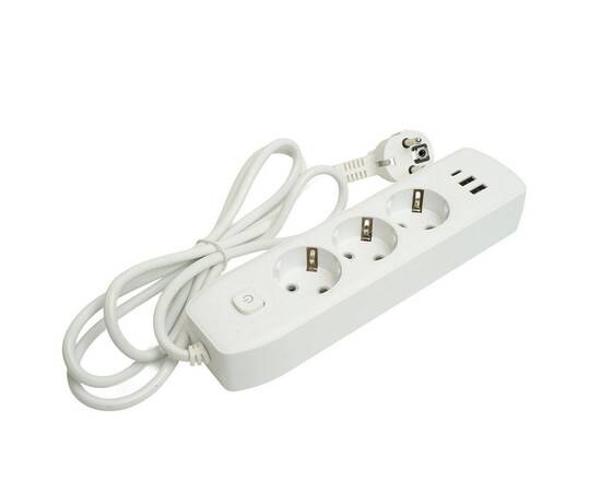 Удлинитель Stekker Home plus HM08-33-02 49970, изображение 2