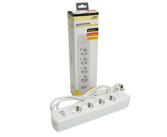 Удлинитель Stekker Home plus HM08-43-02 49971, изображение 9