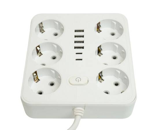 Удлинитель Stekker Home plus HM09-66-02 49982, изображение 2