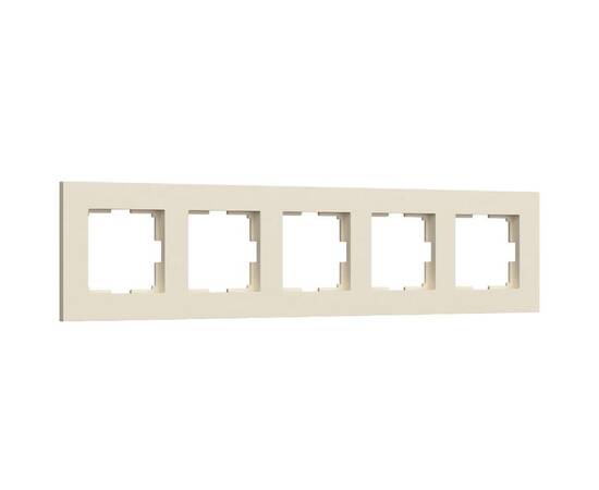 Рамка на 5 постов Werkel Slab (айвори софт) W0052962 4690389207938 a067787