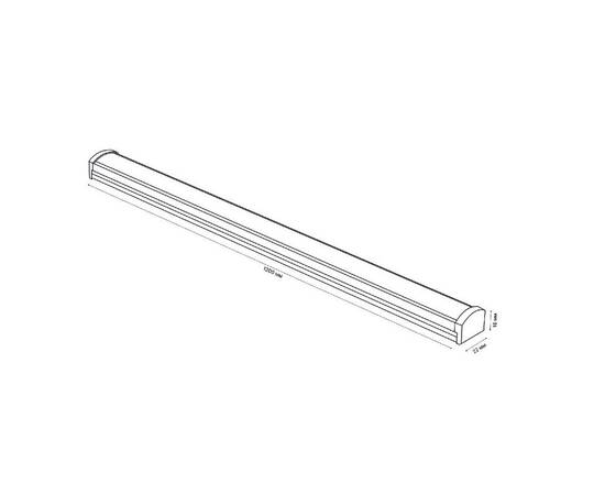 Настенно-потолочный светильник Volpe ULI-Q951 18W/4000K IP20 BLACK UL-00012403, изображение 4