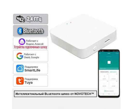 Интеллектуальный Bluetooth-шлюз для умного дома Novotech Easy Gate 359457, изображение 2