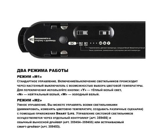 Трековый светильник Novotech Easy Shino 359465, изображение 3