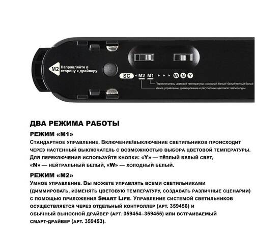 Трековый светильник Novotech Easy Shino 359469, изображение 3