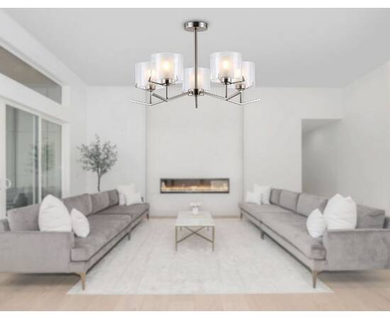 Люстра на штанге Ambrella Light High Light Modern LH57001, изображение 4