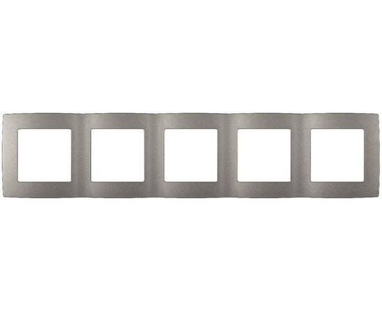 Рамка для розеток и выключателей на 5 постов Эра 12-5005-16 Б0065743