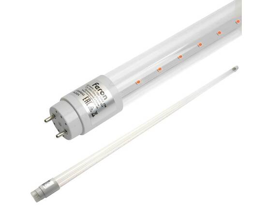 Лампа светодиодная для растений Feron LB-7064 G13 22W красно-синий 51663