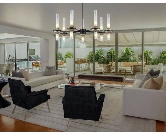 Люстра на штанге Ambrella Light High Light Modern LH55353, изображение 5