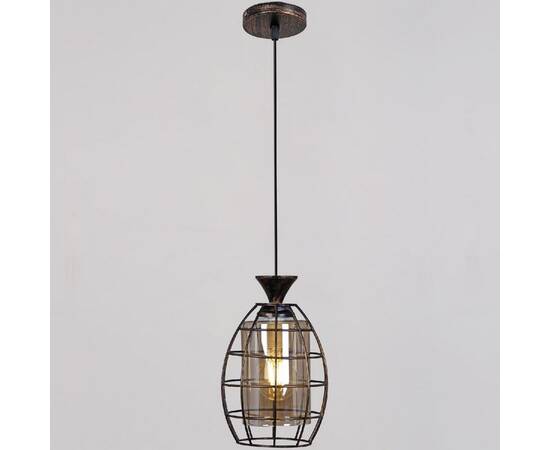 Подвесной светильник Reluce 03525-0.9-01 BK+GD