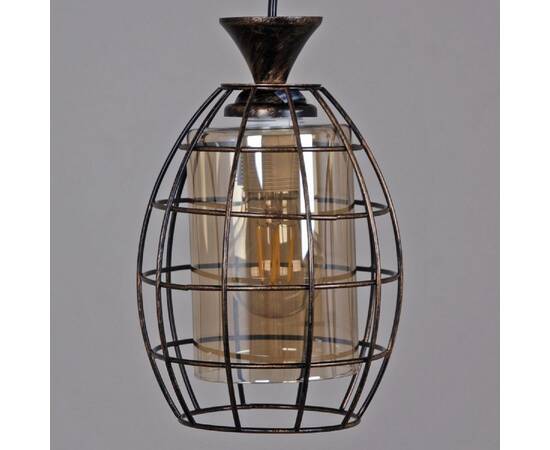 Подвесной светильник Reluce 03525-0.9-01 BK+GD, изображение 2