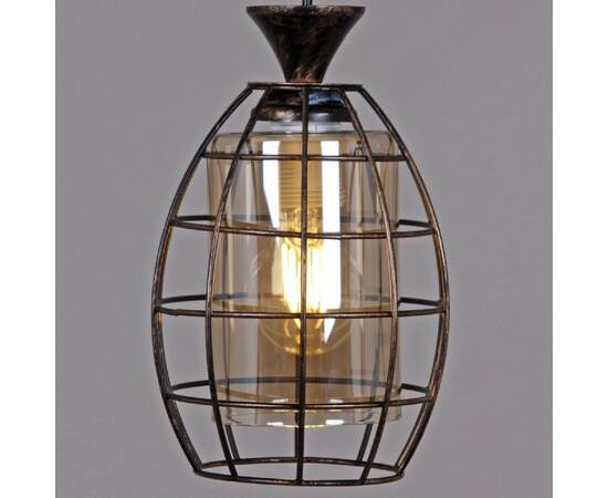 Подвесной светильник Reluce 03525-0.9-03 BK+GD, изображение 3