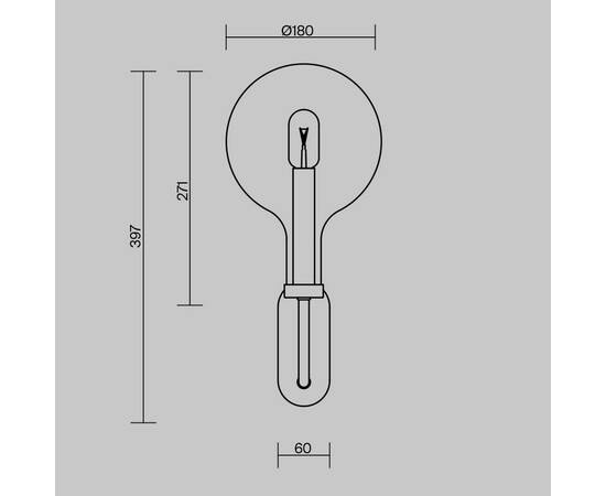 Бра Maytoni Status MOD333WL-01BS, изображение 7