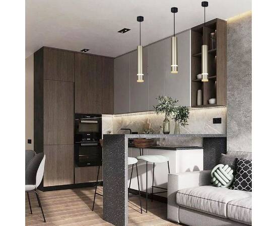 Подвесной светильник Reluce 16005-0.9-001LD 300mm GU10 GD, изображение 6