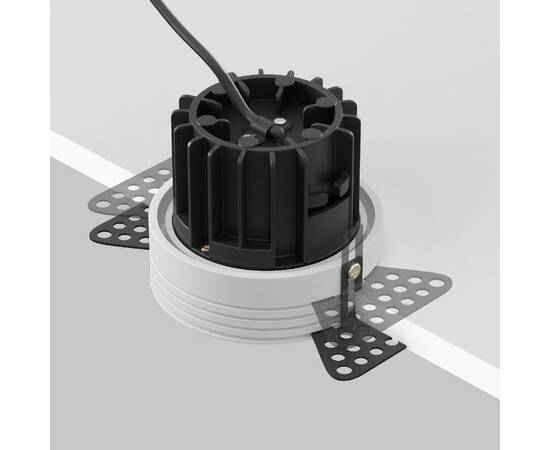 Встраиваемый светильник Maytoni Round DL058-12W2.7K-TRS-W, изображение 6