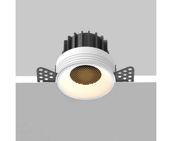 Встраиваемый светильник Maytoni Round DL058-12W2.7K-TRS-W, изображение 9