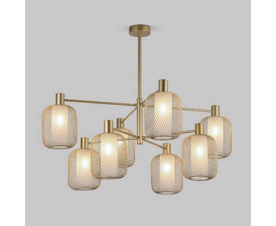 Люстра на штанге Eurosvet Voile 30192/8 золото a069159