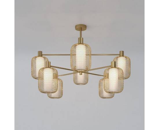 Люстра на штанге Eurosvet Voile 30192/8 золото a069159, изображение 2