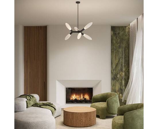 Люстра на штанге Eurosvet Covalent 30180/6 черный Smart a069153, изображение 2