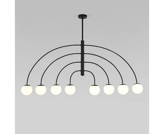 Люстра на штанге Eurosvet Cenacolo 30179/8 черный a069122