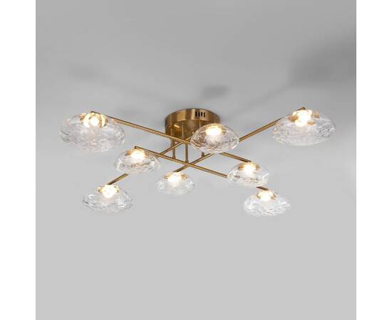 Потолочная люстра Eurosvet Ripple 50389 LED латунь a069026