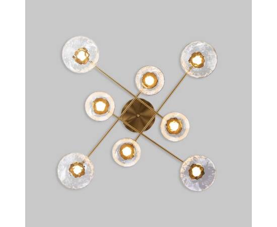 Потолочная люстра Eurosvet Ripple 50389 LED латунь a069026, изображение 4