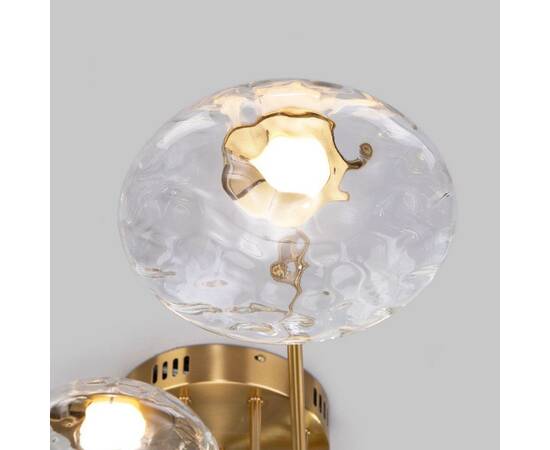 Потолочная люстра Eurosvet Ripple 50389 LED латунь a069026, изображение 6